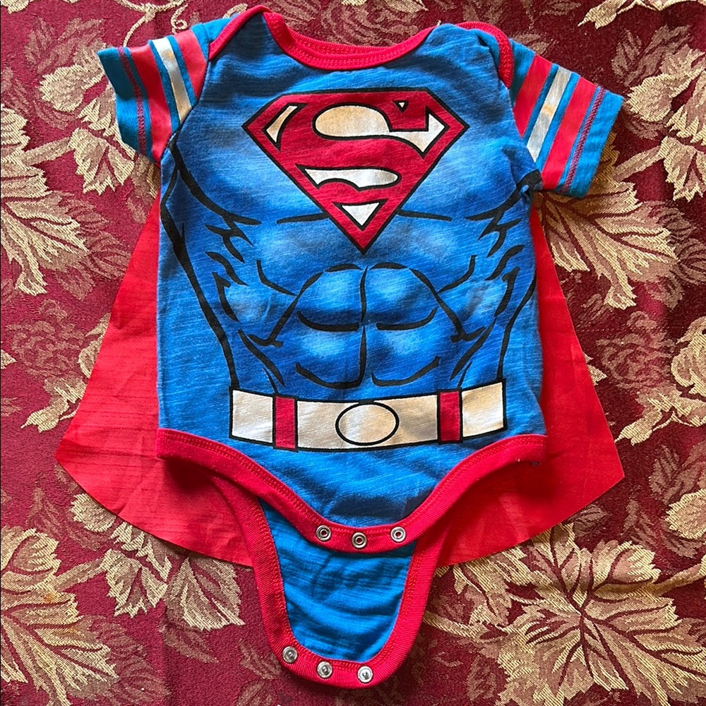 DC Comics Superhero Bodysuit - Blue and Red
